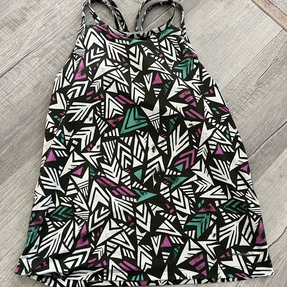 Patagonia Geometric Patterned Tank Top